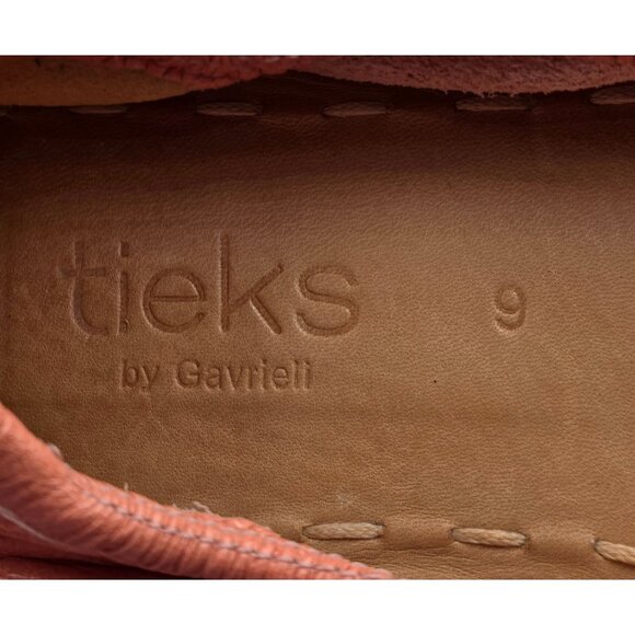 Women's - Tieks Peach Leather Ballet Flats, Size 9 - Picture 5 of 8